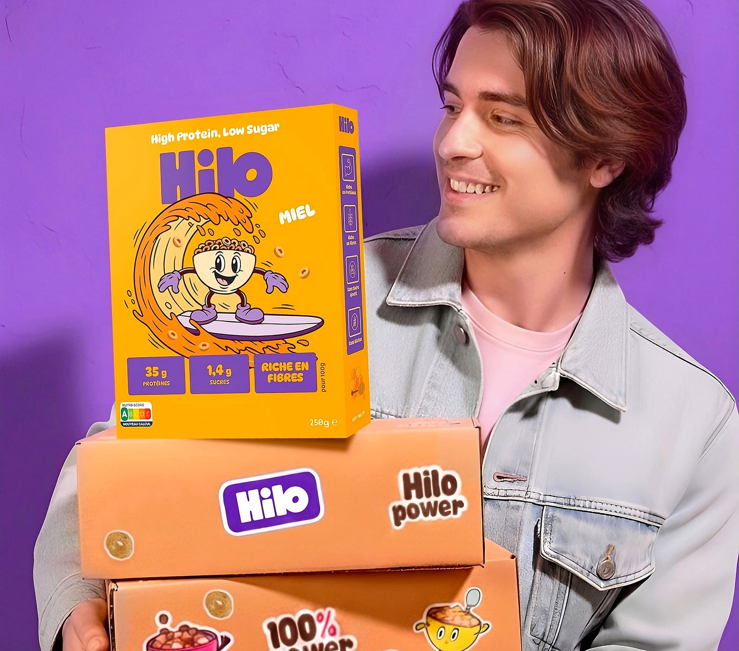 Céréales protéinées Miel