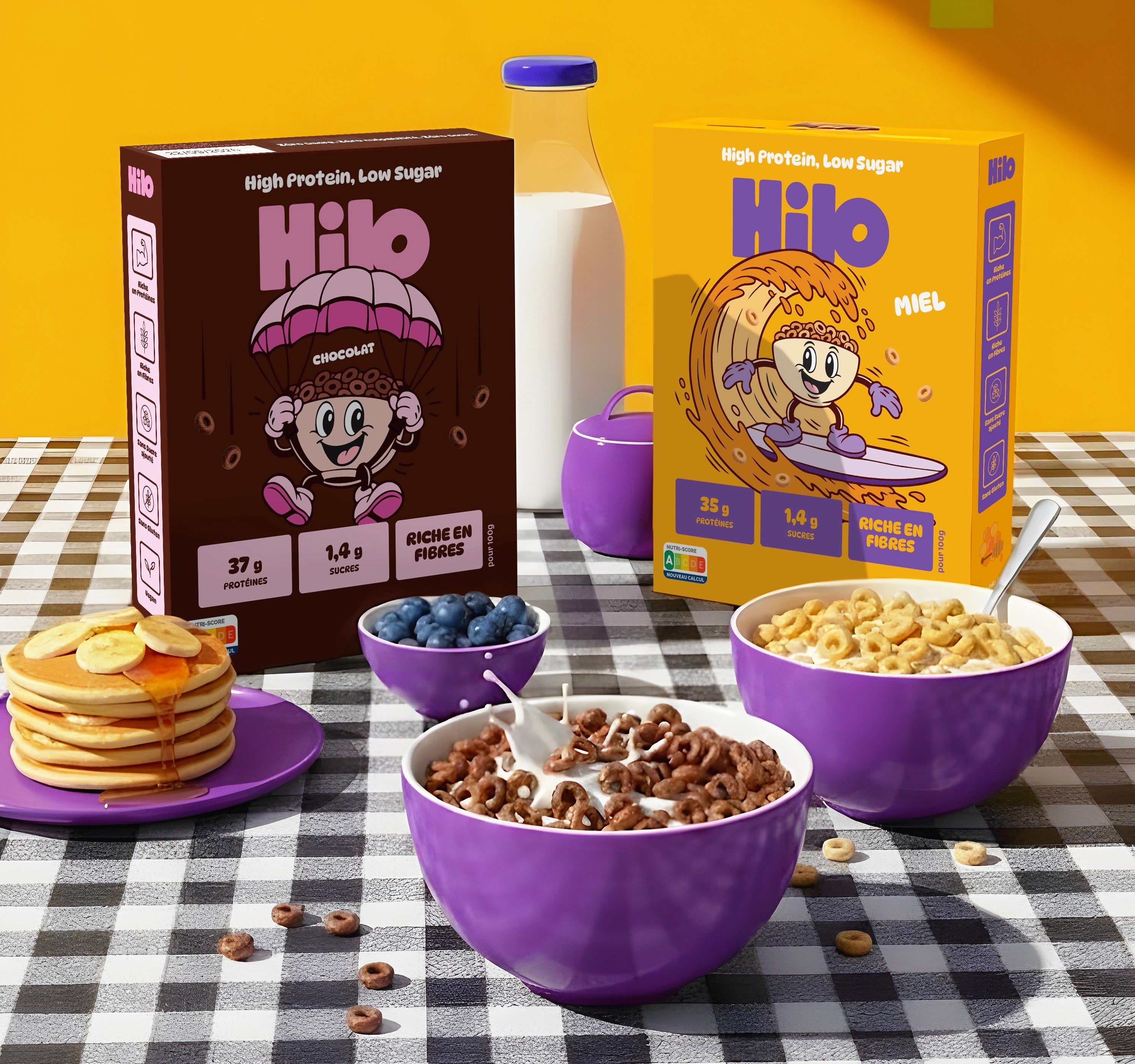 Boîte de céréales HiLo