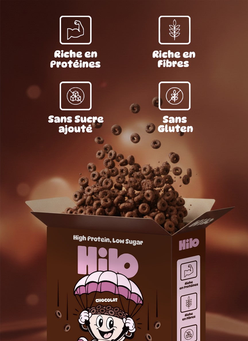 Céréales protéinées Chocolat