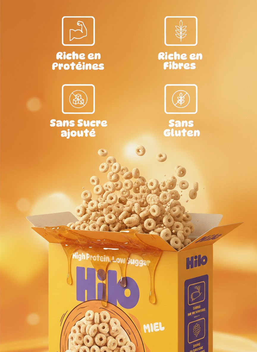 Céréales protéinées Miel