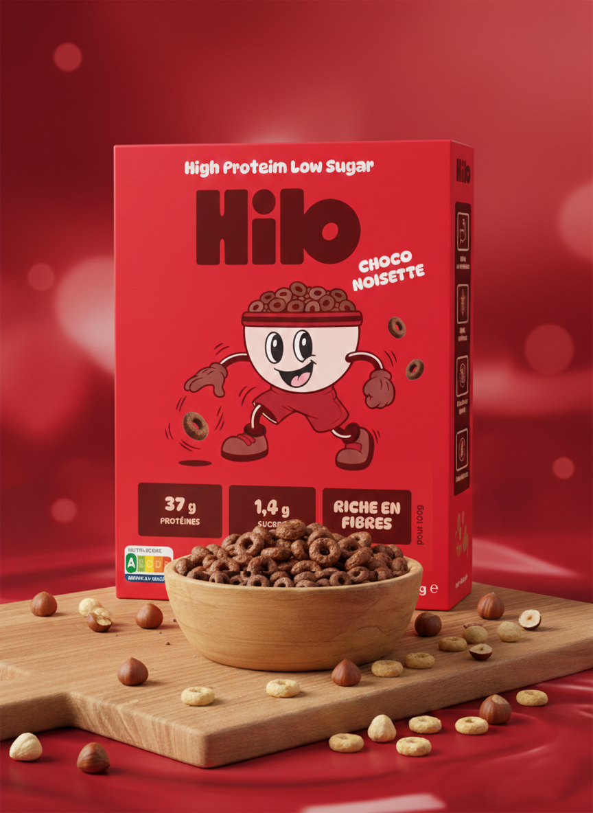 Céréales protéinées Choco-Noisette