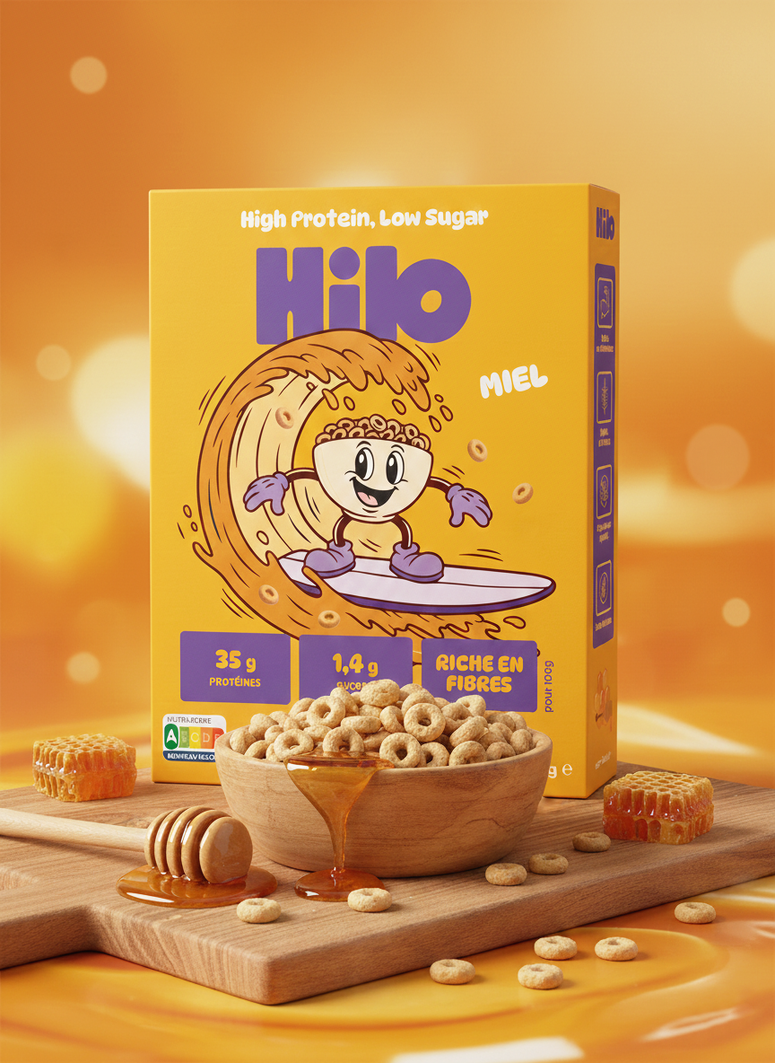 Céréales protéinées Miel