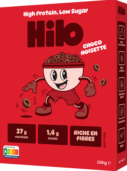 Céréales protéinées Choco-Noisette